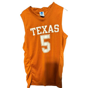 Texas Longhorns #5 Basketball Jersey Men's Size Med Orange